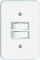 Interruptor 1 Tecla Simples + 1 Tecla Paralela Pollar Radial