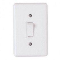 Interruptor 1 Tecla Simples 6A 250V C/ Placa 4x2 Ilumi Stylus