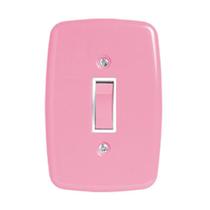 Interruptor 1 Tecla Simples com Placa 4x2 Ideale Pluzie Interruptor 1 Tecla Simples com Placa 4x2 Ideale Pluzie