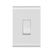 Interruptor 1 Tecla Simples Com Placa Liz Branco Tramontina