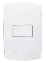 Interruptor 1 Tecla Simples Linha Pérola Branca Radial Interruptor 1 Tecla Simples Linha Pérola Branca Radial