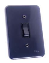 Interruptor 1 Tecla Simples Linha Pollar Black Radial