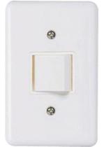 Interruptor 10a 250v intermediário C/placa 4x2- bipolar