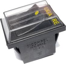 Interruptor 16a Preto C/ Capa 1 Peça