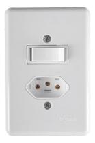 Interruptor 1paralelo+tomada Embutir 2p+t 20a 20281 Ilumi