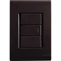 Interruptor 1t simples liz grafite tramontina