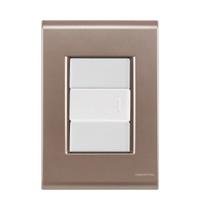 Interruptor 1t simples liz ouro velho tramontina Interruptor 1t simples liz ouro velho tramontina