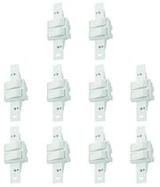 Interruptor 2 Teclas Simples Sem Placa Pollar Radial c/ 10 Interruptor 2 Teclas Simples Sem Placa Pollar Radial c/ 10