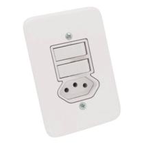 Interruptor 2Ss+1Tom 10A 250V Br C/P Radial