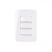 Interruptor 3 Tecla simples 10A B3 - Margirius