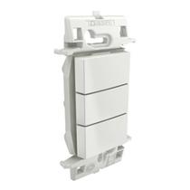 Interruptor 3 Teclas Paralelas 2 x 4 sem Placa Lz222 Lorenzetti