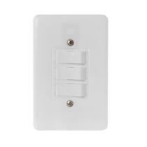 Interruptor 3 teclas simples 6a 250v tomada de acender