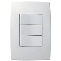 Interruptor 3 Teclas Simples Conjunto Pial Plus 613100
