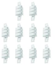 Interruptor 3 Teclas Simples S/ Placa Pollar Radial c/ 10 Interruptor 3 Teclas Simples S/ Placa Pollar Radial c/ 10