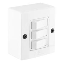 Interruptor 3T. simples 10A Mec tronic Interruptor 3T. simples 10A Mec tronic