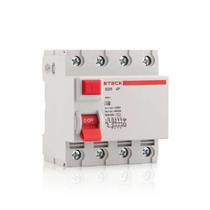 Interruptor 4 Polos Steck 100A Diferencial SDR4100003