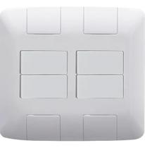 Interruptor 4 Teclas Em Placa 4X4 Tramontina Aria 1 Kit