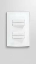 Interruptor 4 Teclas Simples Conjunto 4x2 Interruptor 4 Teclas Simples Conjunto 4x2