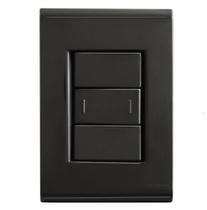 Interruptor 4x2 1 Tecla Paralela 10A Liz Grafite Tramontina