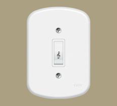 Interruptor 4x2 Fame P/ Campainha 10a Ref.0601 Interruptor 4x2 Fame P/ Campainha 10a Ref.0601