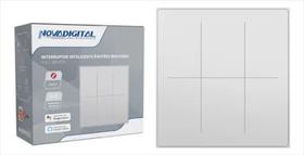 Interruptor 6 Botões Zigbee NovaDigital Topázio Preto 4X4 Interruptor 6 Botões Zigbee NovaDigital Topázio Preto 4X4
