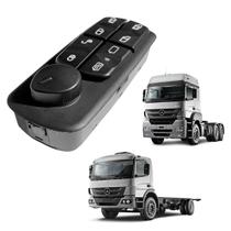 Interruptor acionamento do vidro, controle retrovisor desembaçador trava portas atego axor actros
