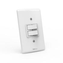 Interruptor artis 2 tec simples paralelo branca - Enerbras