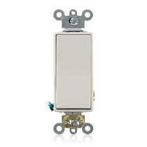 Interruptor basculante Leviton 5621-2T de 20 A 120/277V Decora Plus Interruptor basculante Leviton 5621-2T de 20 A 120/277V Decora Plus