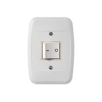 Interruptor Bipolar 10A Embutir C/Placa Branca - Pezzi Interruptor Bipolar 10A Embutir C/Placa Branca - Pezzi