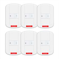Interruptor Bipolar 20a/250v Linha Blanc Mais Kit C/6 Und