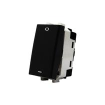 Interruptor Bipolar 20A Simples 1Modulo Negro Piano Step 2Cl0N410175Br Abb