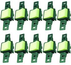 Interruptor Bipolar Paralela Sem Placa Prata Radial c/ 10