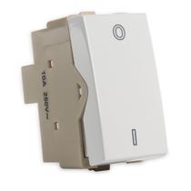 Interruptor Bipolar Simples Branco Sleek MarGirius