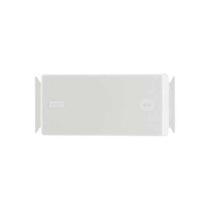Interruptor Bipolar Simples Linha Aria 21660 com Acabamento Impecável e Alta Durabilidade Branco