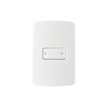 Interruptor Bipolar Simples MarGirius B3 25A com Placa 4x2 Branco Interruptor Bipolar Simples MarGirius B3 25A com Placa 4x2 Branco