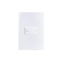 Interruptor Bipolar Simples MarGirius Sleek 25A com Placa 4x2 Branco Interruptor Bipolar Simples MarGirius Sleek 25A com Placa 4x2 Branco