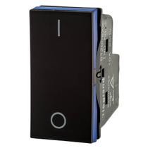 Interruptor Bipolar Simples Preto 10A Pial Plus+ Legrand 612005PT