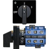 Interruptor Blue Sea 9010 AV 120VAC 32A OFF +3 posições