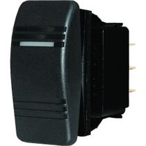 Interruptor Blue Sea Systems 8282 Contura OFF-ON SPST preto