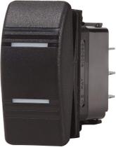 Interruptor Blue Sea Systems 8283 Contura ON-OFF-ON SPDT preto