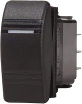 Interruptor Blue Sea Systems 8289 Contura (ON) -OFF-ON DPDT preto