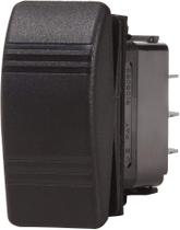 Interruptor Blue Sea Systems 8292 Contura OFF- (ON) SPST preto