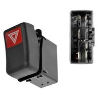 Interruptor Botao Do Pisca Alerta Fh12 1998 ate 2003 Fh16 2013 ate 2015 Fh 400 2006 ate 2010 Fm12 2003 ate 2004 Fm 370 2014 ate 2015 1096414 8157750