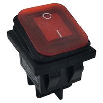 Interruptor Botão Liga Desliga Vermelho Compatível com Extratora WAP Carpet Cleaner Pro 30 FW008081