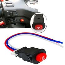 Interruptor Botao Pisca Alerta P/ Moto Carro Universal