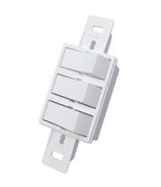 Interruptor Branco 3 Teclas Paralelas 9425-0 BLux Interruptor Branco 3 Teclas Paralelas 9425-0 BLux