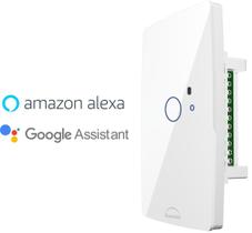 Interruptor Branco Smart Touch Wifi Google Alexa 1 Tecla
