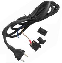 Interruptor + Cabo 2,10 Para Serra Mármore Makita 4100NH