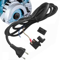 Interruptor + Cabo 2,10 Para Serra Mármore Makita 4100NH Interruptor + Cabo 2,10 Para Serra Mármore Makita 4100NH