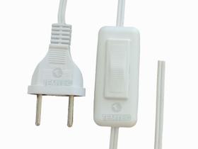 Interruptor cabo abajur 1,5m branco diversas utilidades - TRONHOUSE